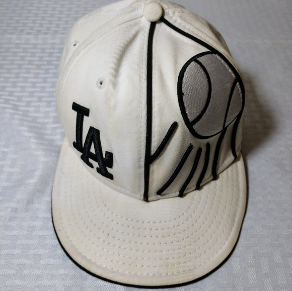 LA Dodgers Fitted 59Fifty New Era Hat - Picture 4 of 8